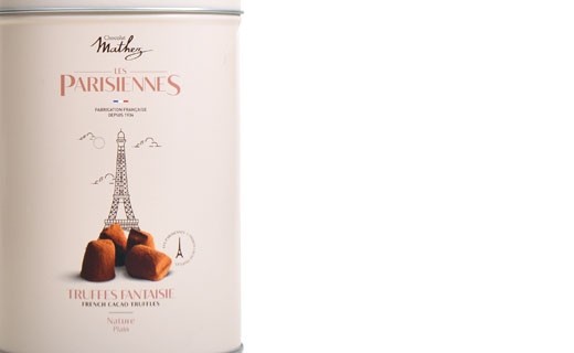 Chocolate truffles - Nature - Collection Les Parisiennes - Mathez