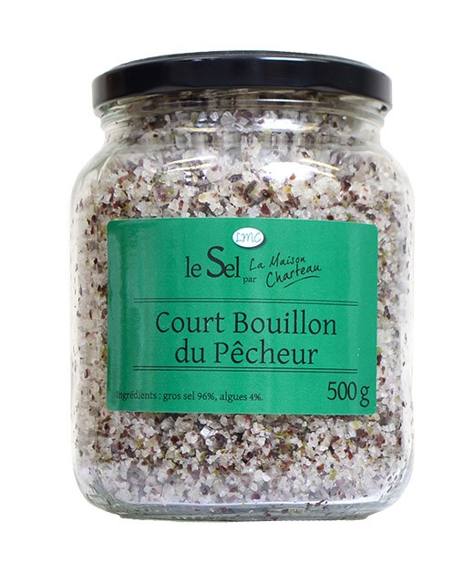 French sea salt with algae