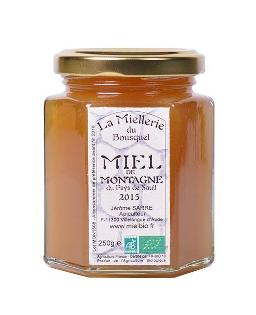 Organic Mountain Honey - Miellerie du Bousquet