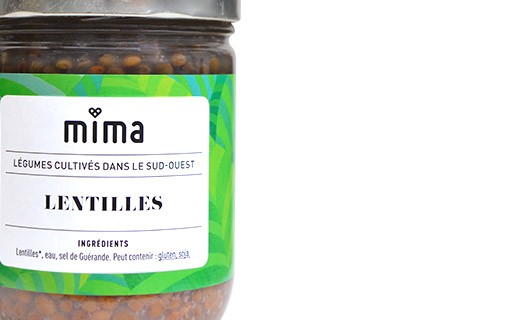 Organic lentils - Mima Bio