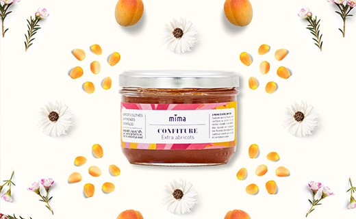 Organic extra apricot jam - Mima Bio