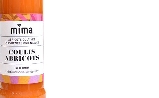 Organic apricot coulis - Mima Bio