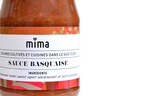 Organic Basque tomato sauce - Mima Bio