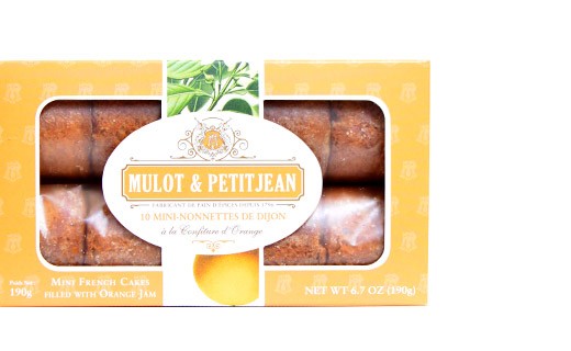 Mini-nonnettes of Dijon - Orange jam - Mulot Petitjean