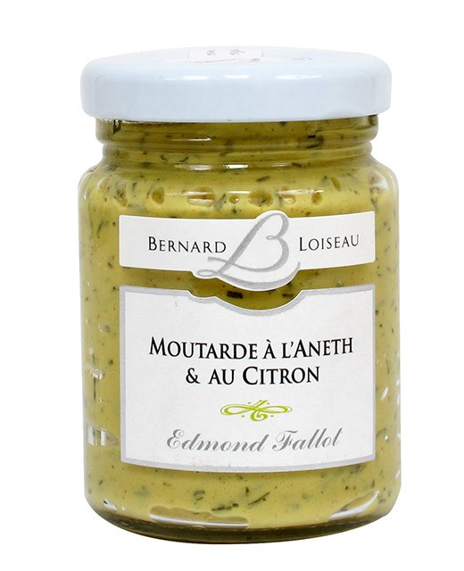 Mustard with dill and lemon