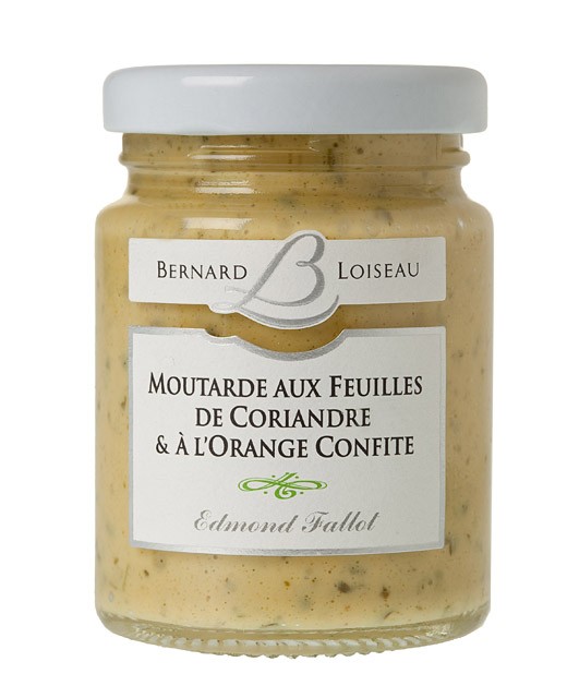 Mustard with Coriander leafs and Orange