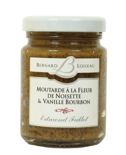 Mustard with hazelnut powder and Bourbon vanilla - Fallot