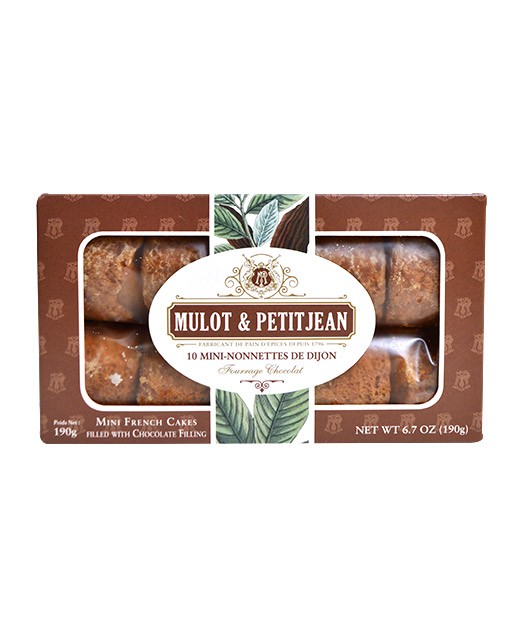 Mini-nonnettes of Dijon - chocolate flavour - Mulot & Petitjean