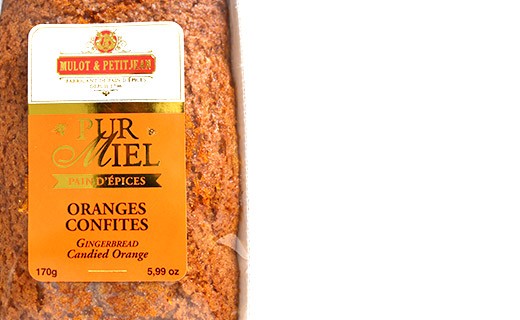 Pure honey gingerbread - candied oranges - Mulot Petitjean