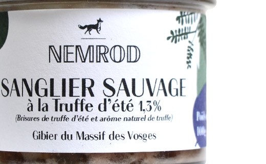 Wild boar terrine with summer truffle - Nemrod