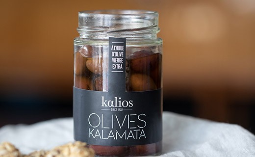 Kalamata olives in extra virgin olive oil - Kalios