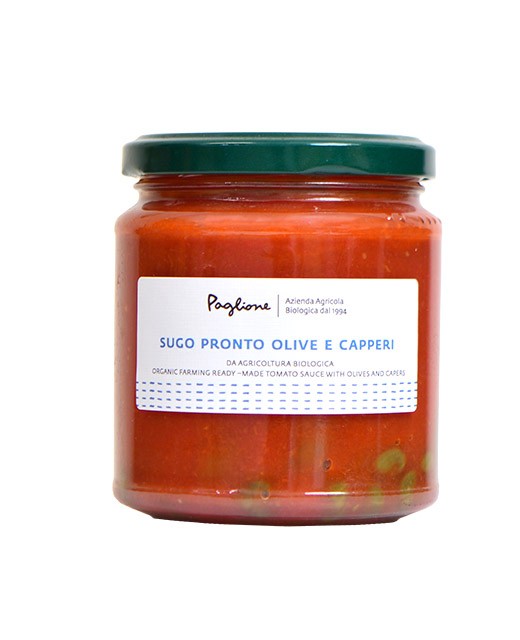 Tomato sauce with olives and capers - Paglione
