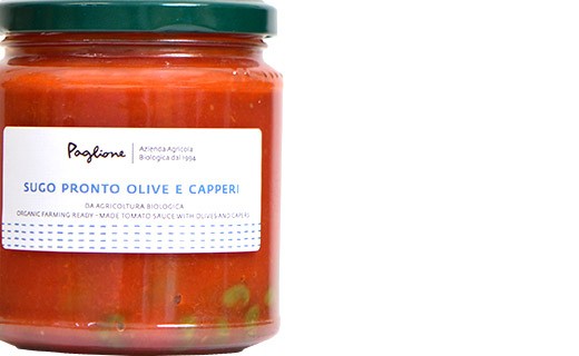 Tomato sauce with olives and capers - Paglione