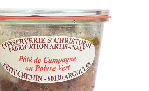 Countryside-style pâté with green pepper - Conserverie Saint-Christophe