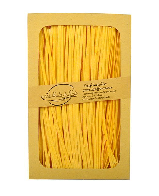 Tagliatelle with saffron