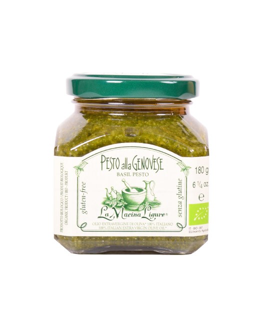 Organic pesto with basil - La Macina Ligure