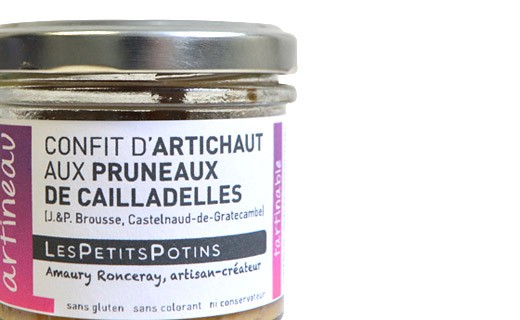 Artichoke confit with prunes - Artineau - Les Petits Potins