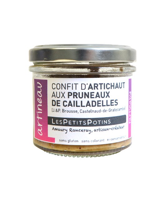 Artichoke confit with prunes - Artineau - Les Petits Potins