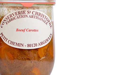 Ready-made Boeuf Carottes (beef and carrots) - Conserverie Saint-Christophe