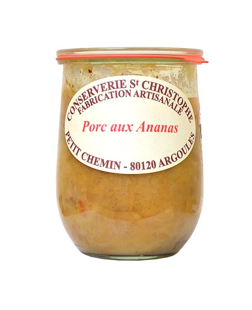 Read-made meal: pork with pineapples - Conserverie Saint-Christophe