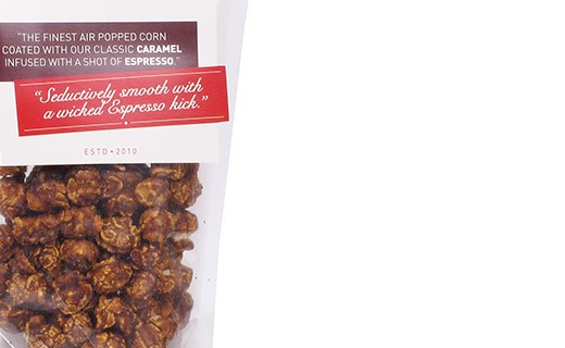 Caramel and Espresso Coffee Popcorn - Joe and Seph's