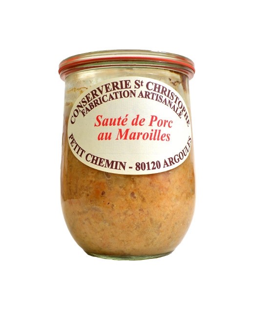 Ready-made meal: Sautéed pork with Maroilles - Conserverie Saint-Christophe