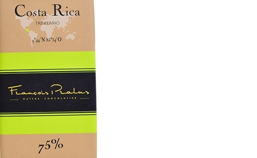 Tablet of Costa Rica dark chocolate - Pralus