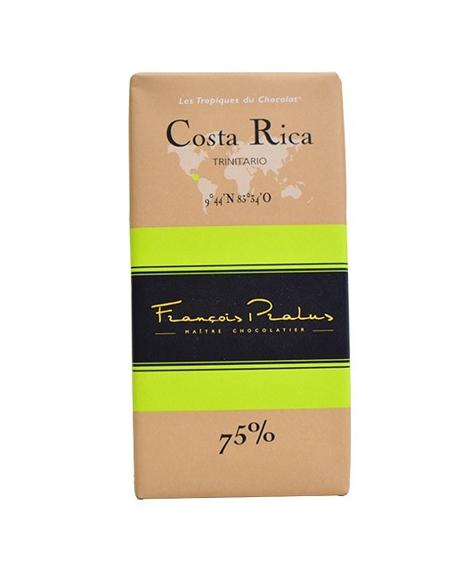 Tablet of Costa Rica dark chocolate - Pralus