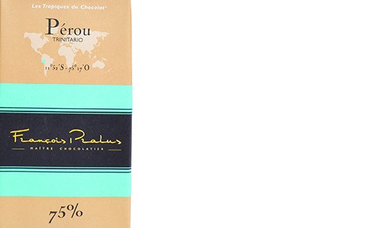 Dark chocolate bar Peru bio - Pralus