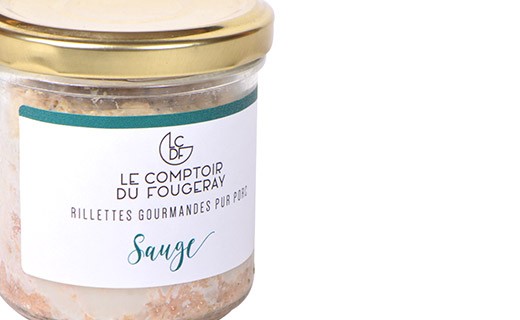 Pork rillettes with sage - Comptoir Fougeray