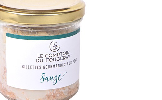 Pork rillettes with sage - Comptoir Fougeray