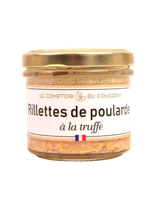 Hen rillette with truffle - Comptoir Fougeray