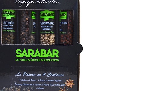 Boxed set:  'Colours of Pepper' - Sarabar