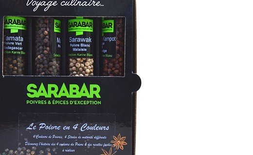 Boxed set:  'Colours of Pepper' - Sarabar