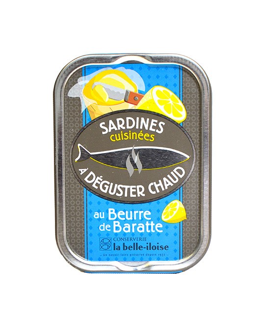 Sardines cooked with churned butter - La Belle-Iloise