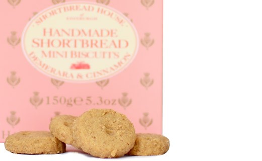 cinnamon and Demerara sugar shortbread - Shortbread House of Edinburgh