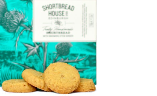 Candied ginger shortbread - Shortbread House of Edinburgh