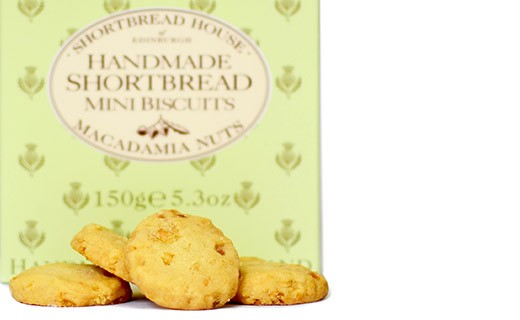 Macadamia nut shortbread - Shortbread House of Edinburgh