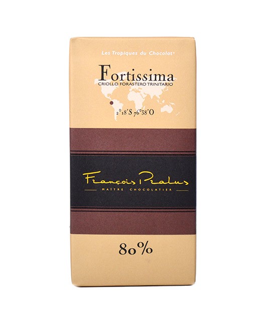 Dark chocolate bar Fortissima - Pralus