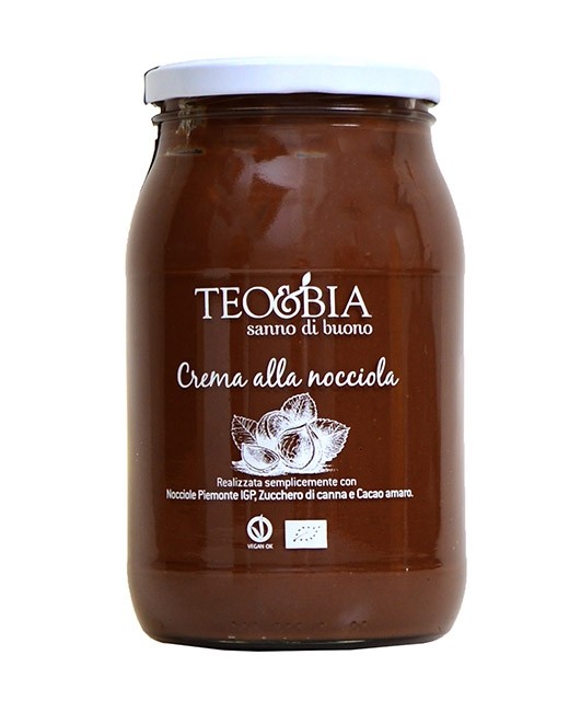 Spread - Organic hazelnut cream from Piedmont (1kg) - Teo & Bia