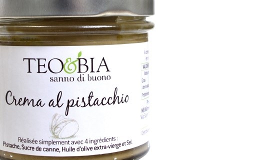 Spread - organic pistachio cream - Teo Bia