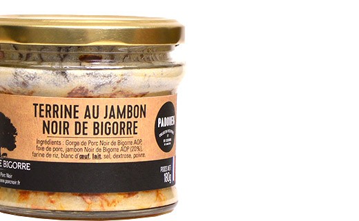 Bigorre black pork terrine - Padouen