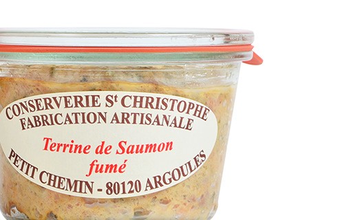 Smoked salmon terrine - Conserverie Saint-Christophe