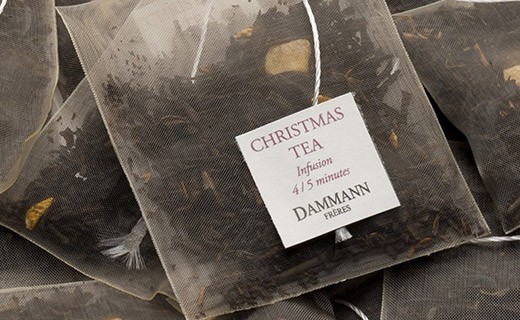 Christmas Tea Rouge tea - cristal sachets - Dammann Frères