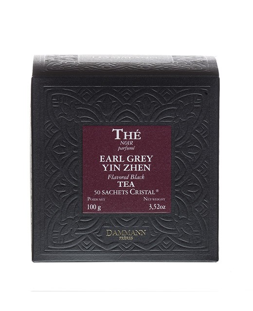 Earl Grey Yin Zhen Tea - cristal sachets - Dammann Frères