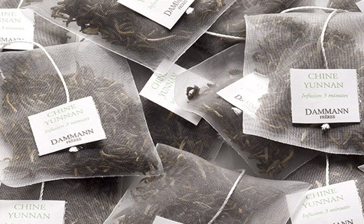 Yunnan Vert Tea - cristal sachets - Dammann Frères