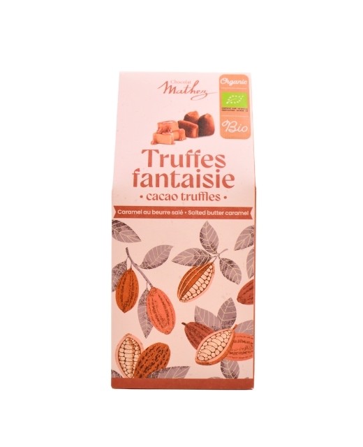 Chocolate Truffles - with salted butter caramel bits