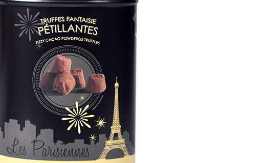 Chocolate  truffles - Sparkling - Collection Les Parisiennes - Mathez