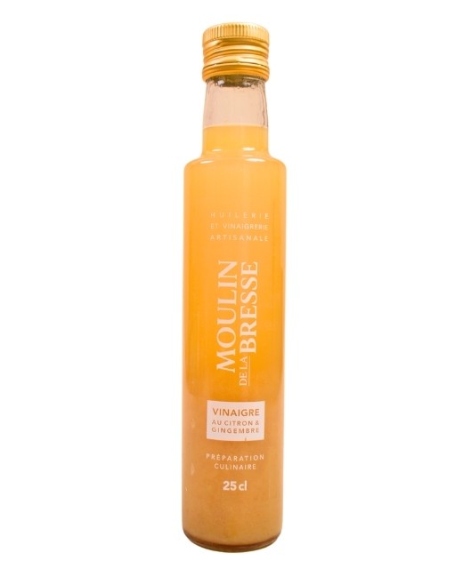 Ginger and Lemon pulp Vinegar
