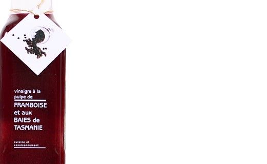 Tasmannia mountain pepper and raspberry pulp Vinegar - Libeluile